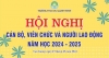 TRƯỜNG CHU MẠNH TRINH LONG TRỌNG TỔ CHỨC HỘI NGHỊ CÁN BỘ VIÊN CHỨC VÀ NGƯỜI LAO ĐỘNG  NĂM HỌC 2024-2025