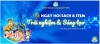 NGÀY HỘI SÁCH VÀ STEM CỦA TRƯỜNG THCS CHU MẠNH TRINH– TRẢI NGHIỆM VÀ SÁNG TẠO