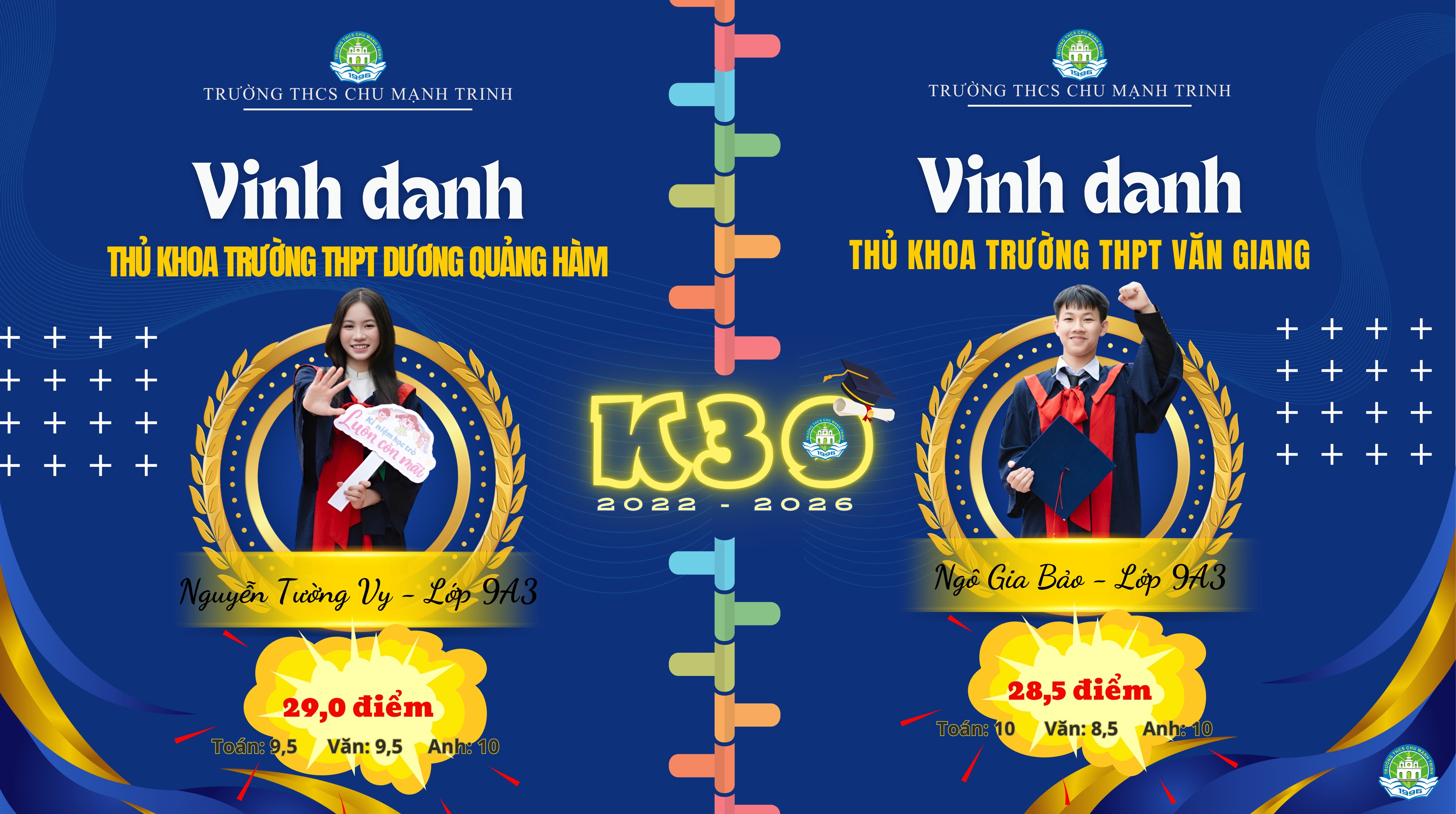 Vinh danh thủ khoa 2026
